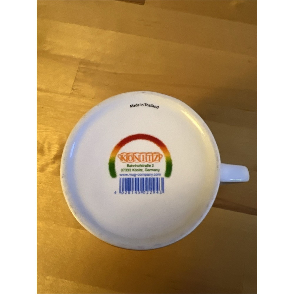 Konitz Rainbow Mug Colorful Coffee Tea Cup Germany Pride Porcelain - Picture 6 of 6
